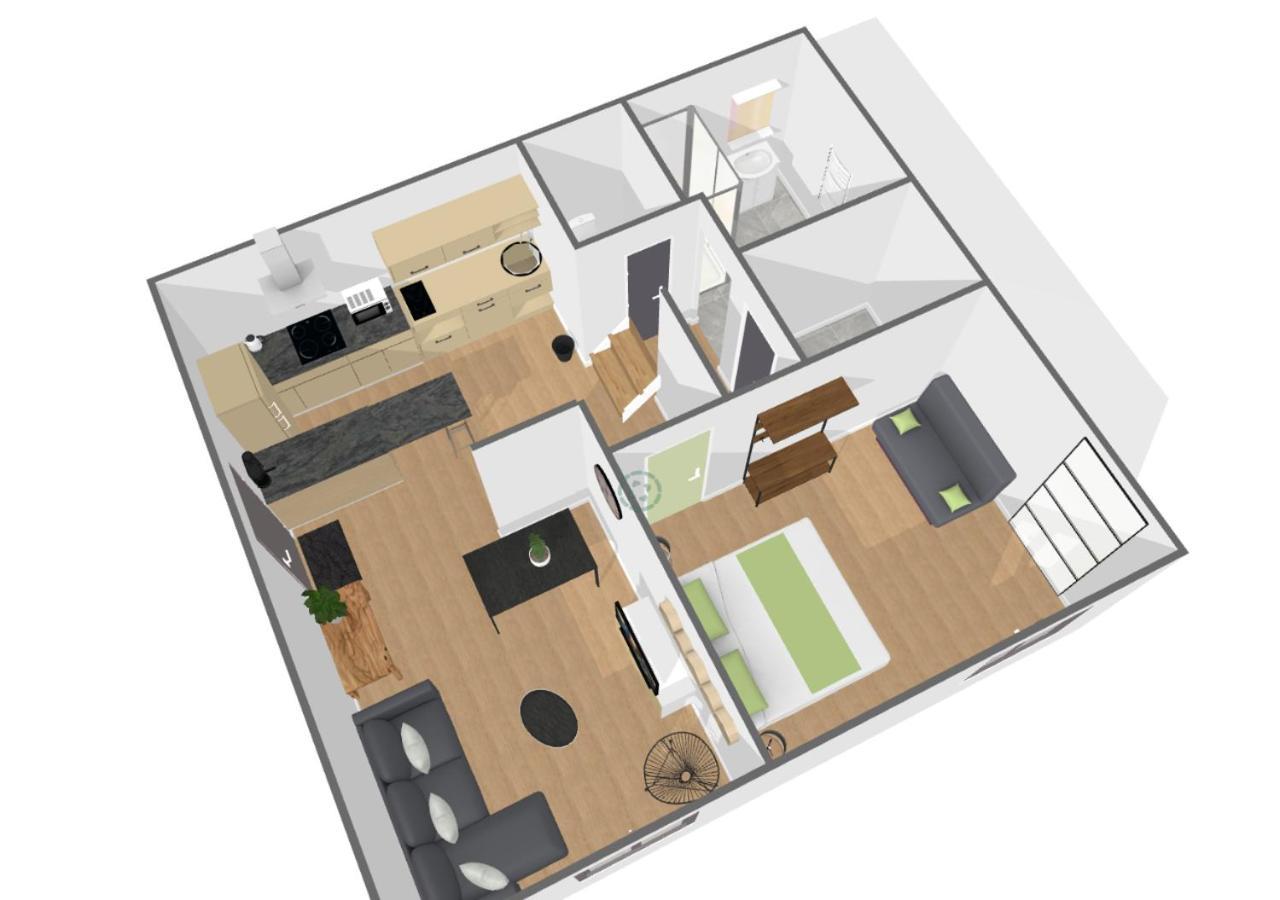 "Cozy Zen" 1 Grande Chambre - Calme - Arrivee Autonome - 6 Pers - Parking Gratuit Tours Ngoại thất bức ảnh